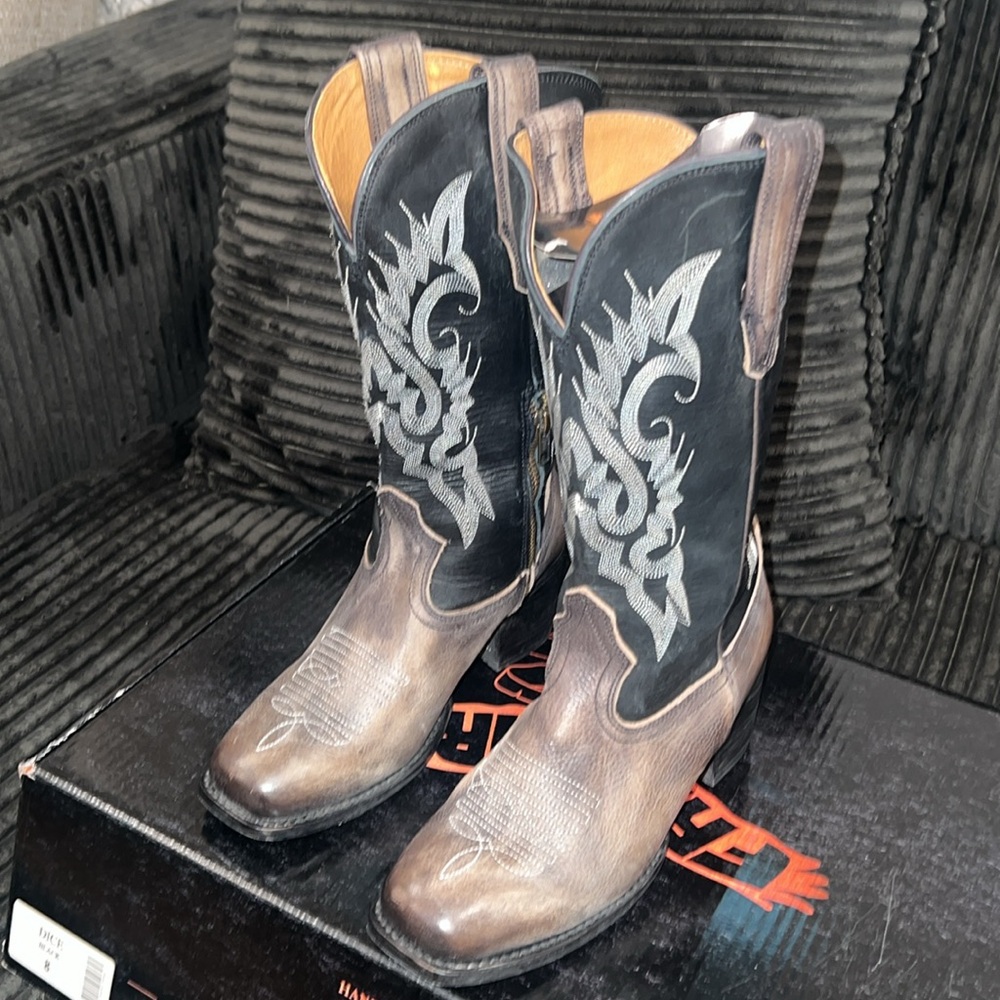 leather boot